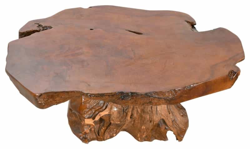 Teak Root Coffee Table 39"W X 26.5"D X 18.5"h
