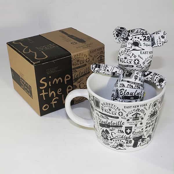 Sync - Stuffed Bear Mug - Graffiti