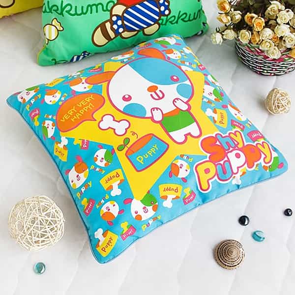 Decorative Pillow Cushion - Shy Puppy
