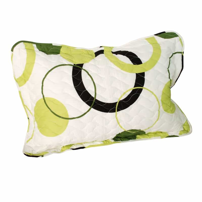 Quilted Sham - Green Fairy