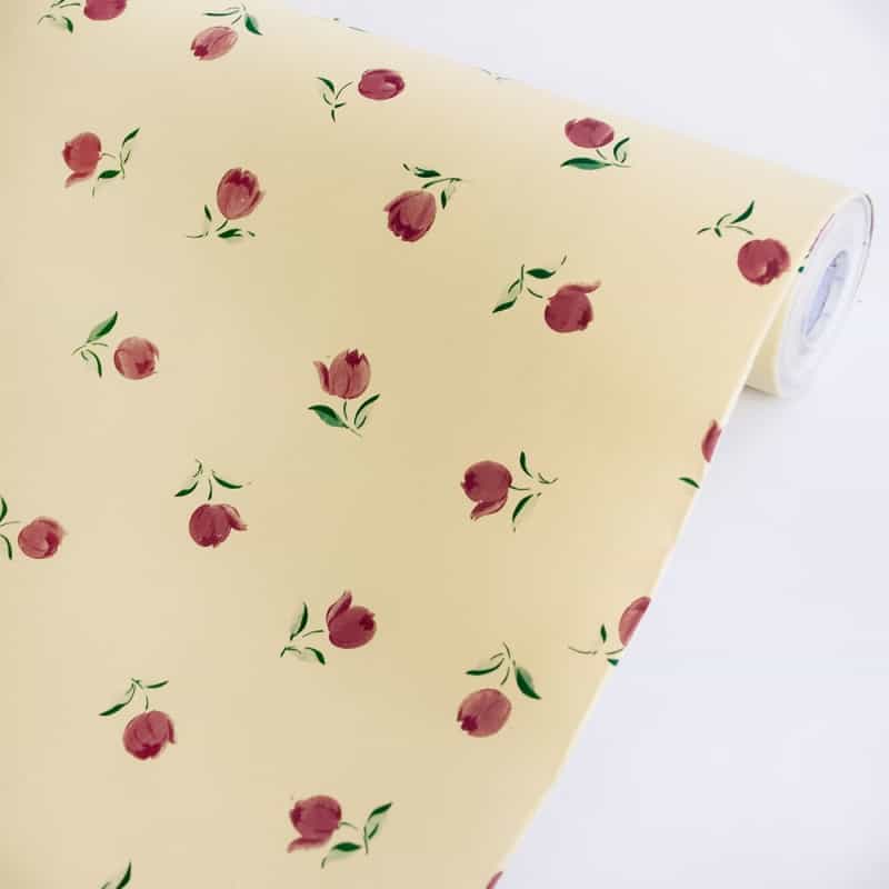 Blooming Tulip - Self-Adhesive Wallpaper Home Decor