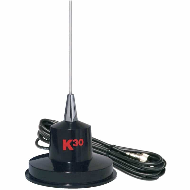 300W Magnet Mount Cb Antenna Stainless Steel 35.In Cb Radio Whip Antenna K-40
