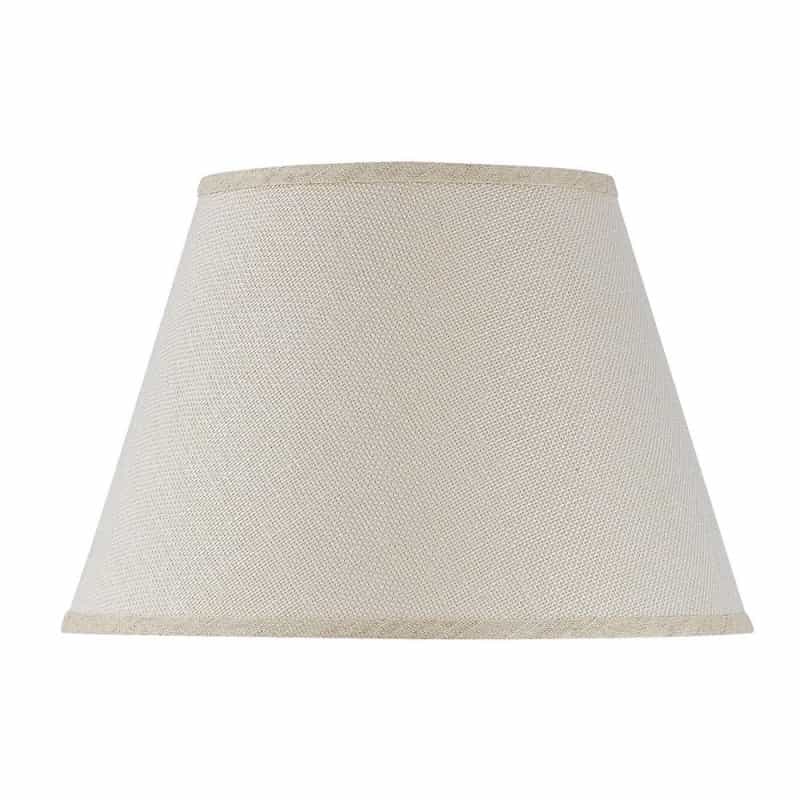 Hardback Burlap Shade