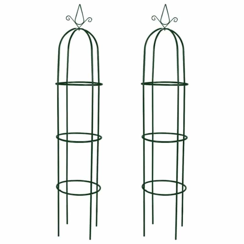 Garden Arch Dark Green Iron Standard Decorative Design