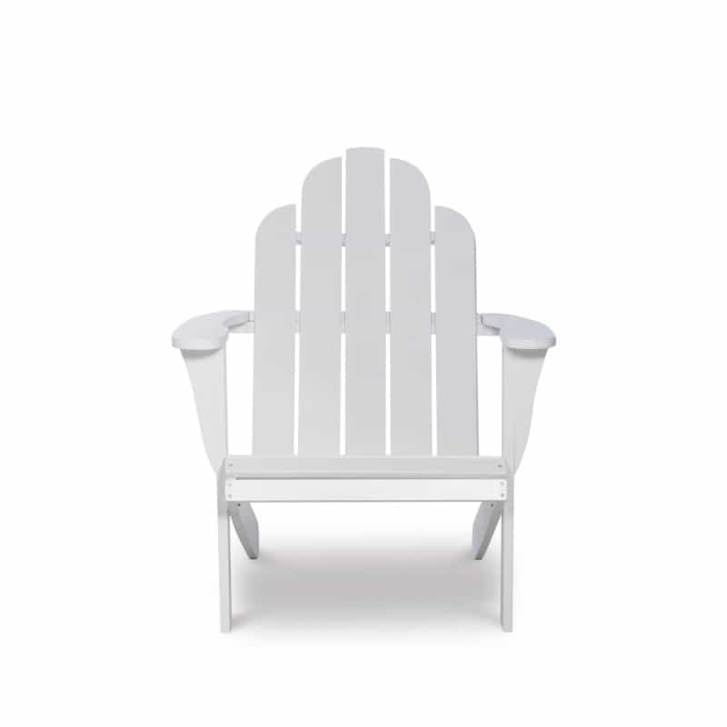 White Adirondack Chair