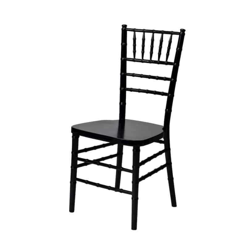 Commerical Seating Products European Black Wood Dining Chairs