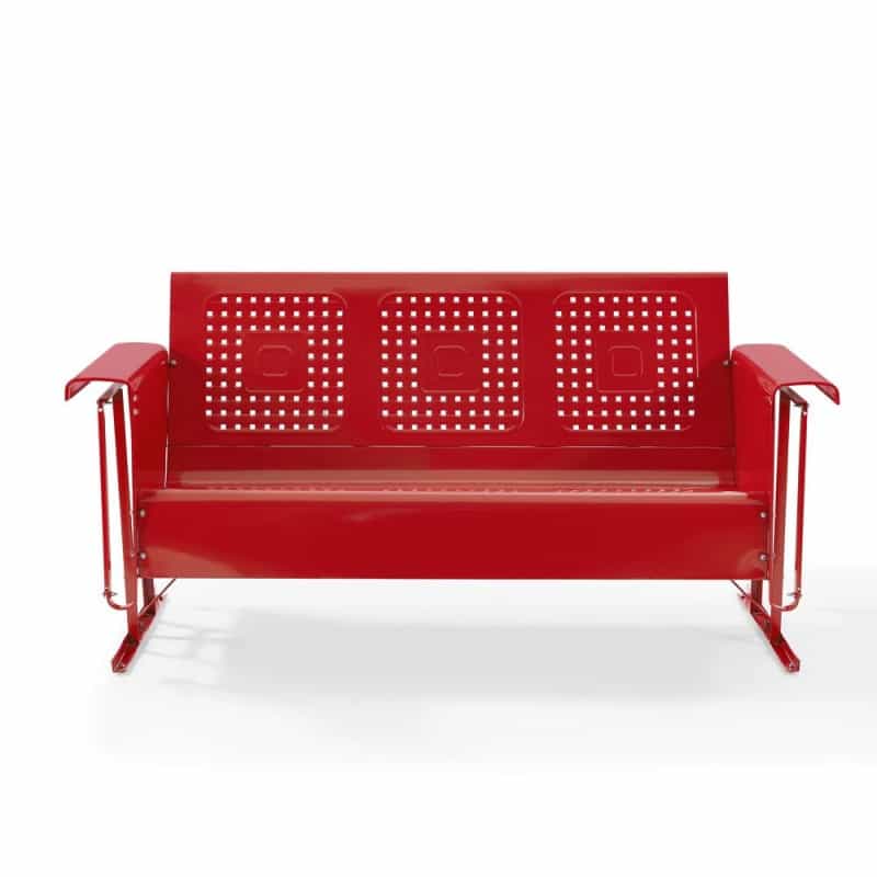 Bates Retro Outdoor Sofa Glider