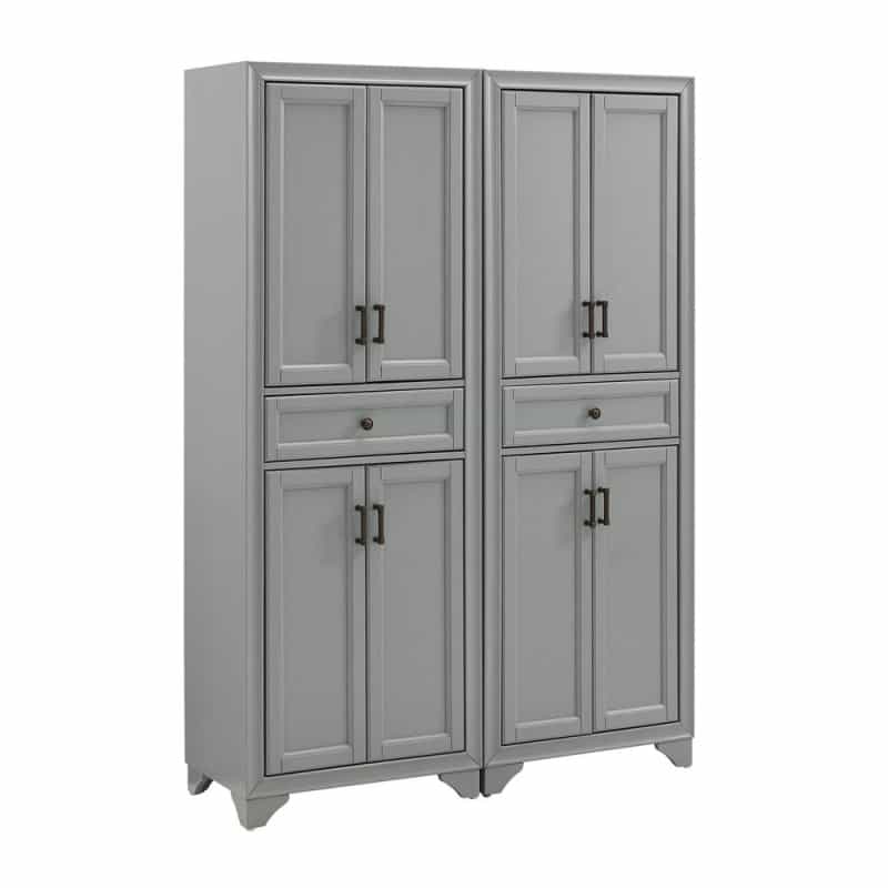 Tara 2-Piece Kitchen Storage Pantry Set - 2 Pantries