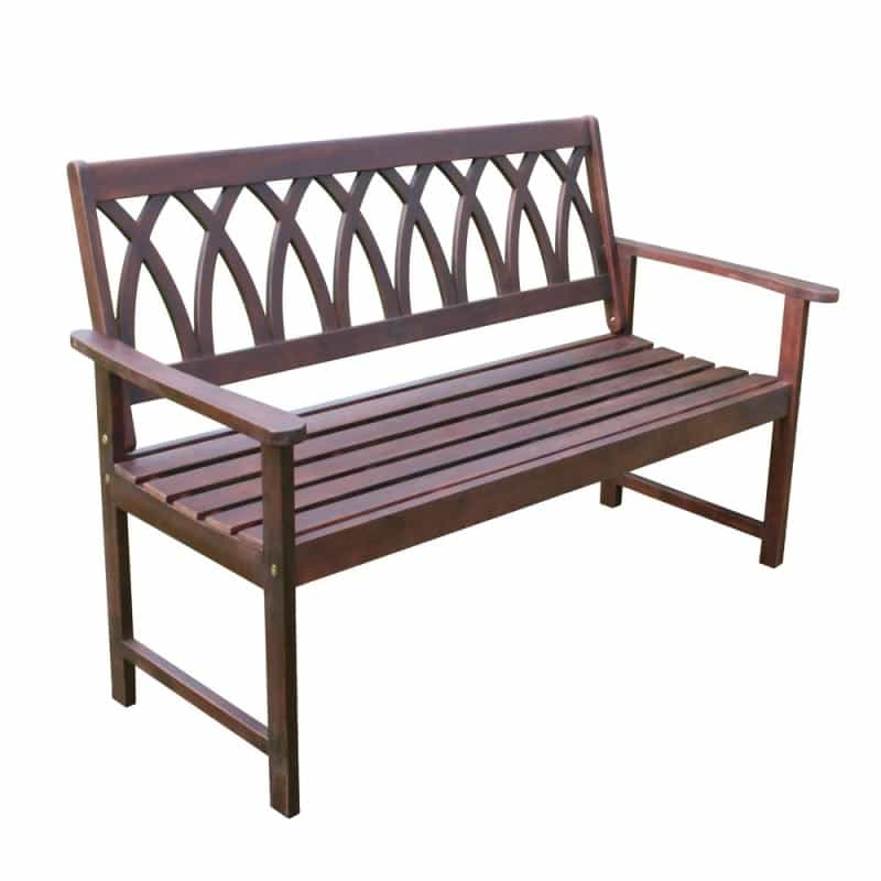 Criss Cross Garden Bench