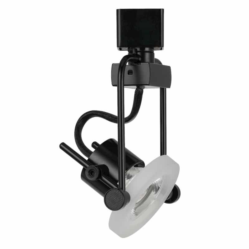 10W Dimmable Integrated Led Track Fixture, 700 Lumen, 90 Cri, Ht623bk