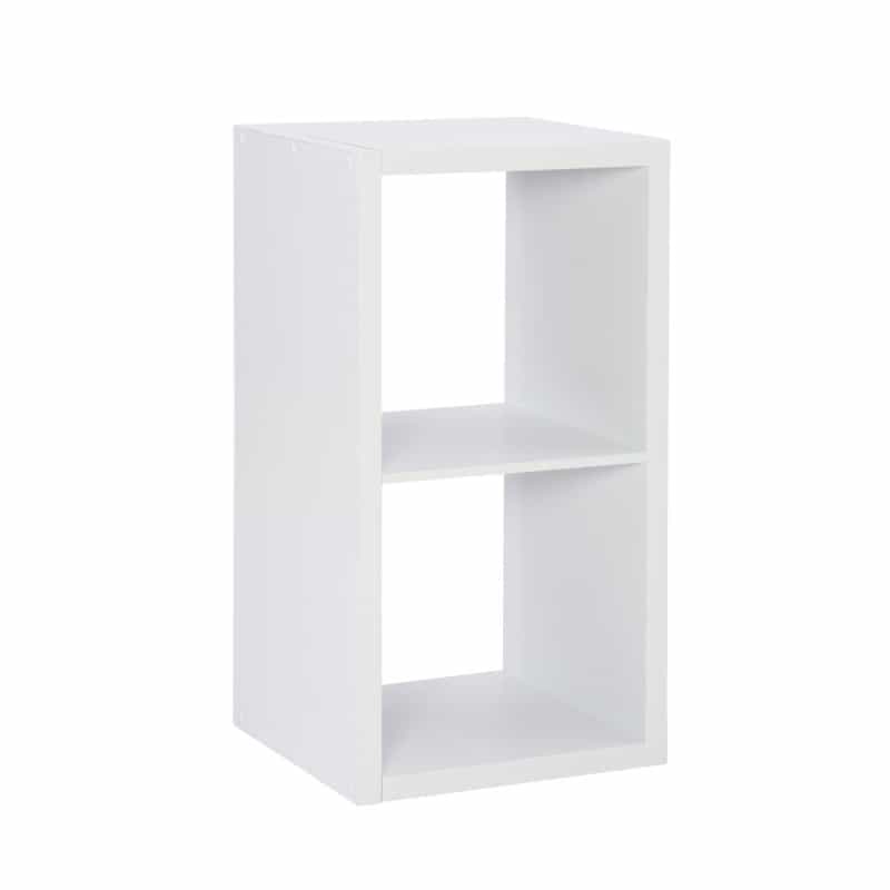 Galli 2 Cubby Storage Cabinet White