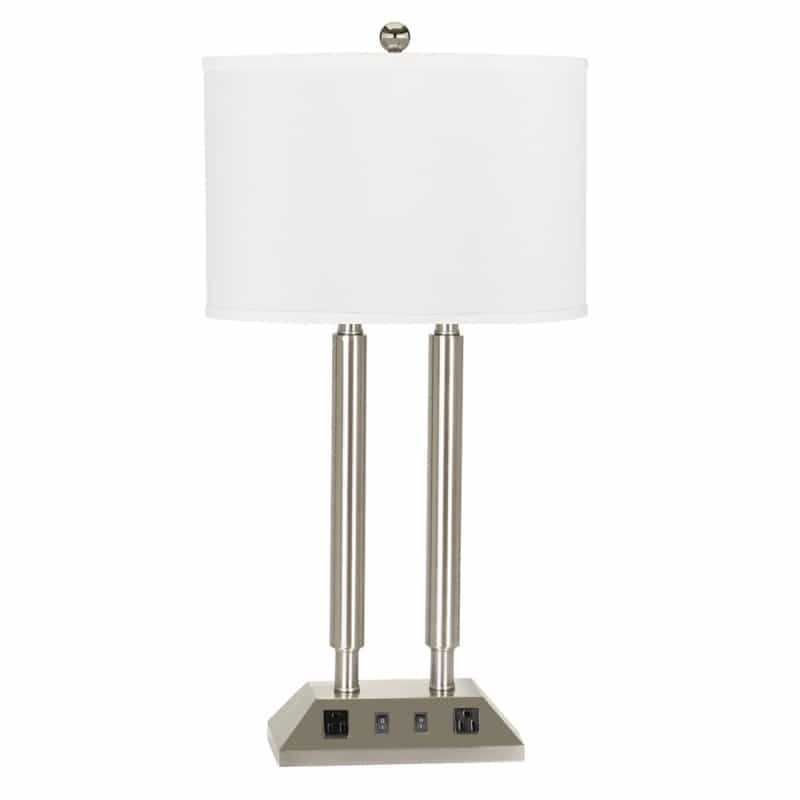 60W X 2, 2 Rocker Sw, 2 Outlet