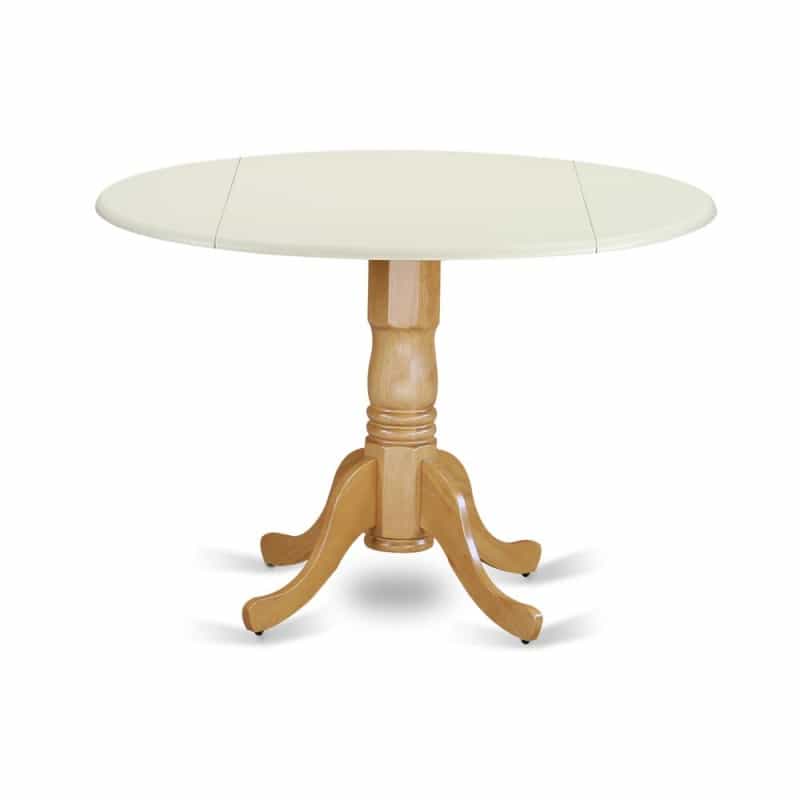 Dining Table Linen White & Oak, Dlt-Lok-Tp