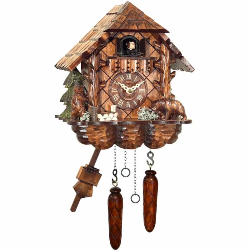 Battery-Operated Cuckoo Clock - Full Size