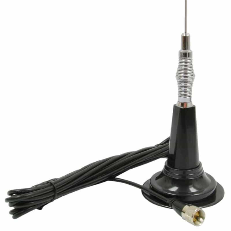 36In Magnet Mount Cb Antenna Kit Mobile Base-Loaded Cb Radio Antenna With