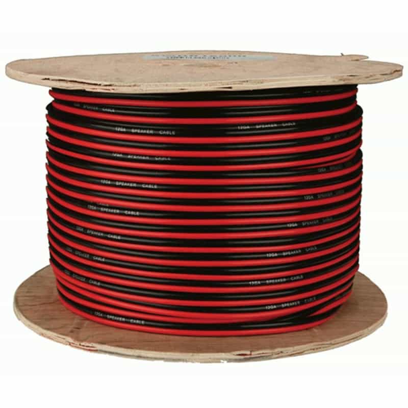 Speak Wire 18Ga Copper Red-Bk 500Ft Coil