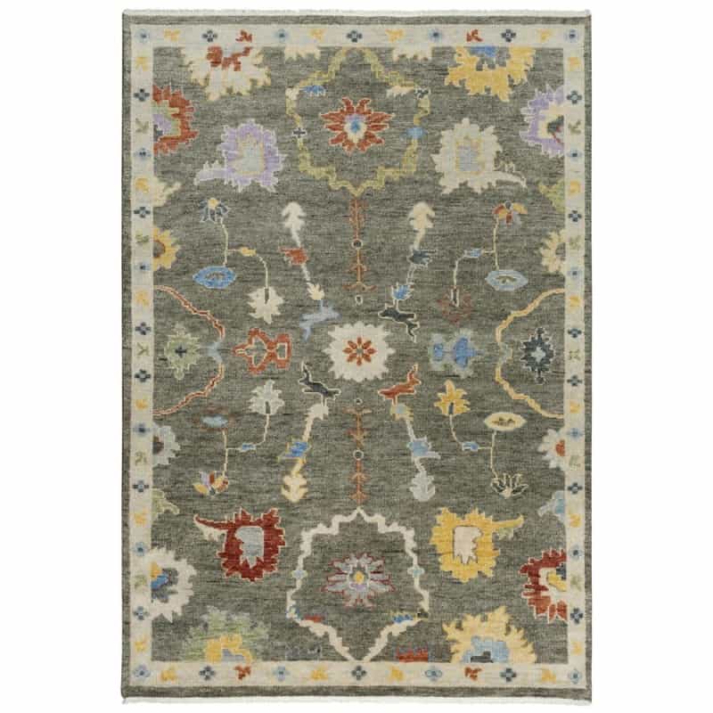 Hand Knotted Cut Pile Wool Rug, 10' X 14'