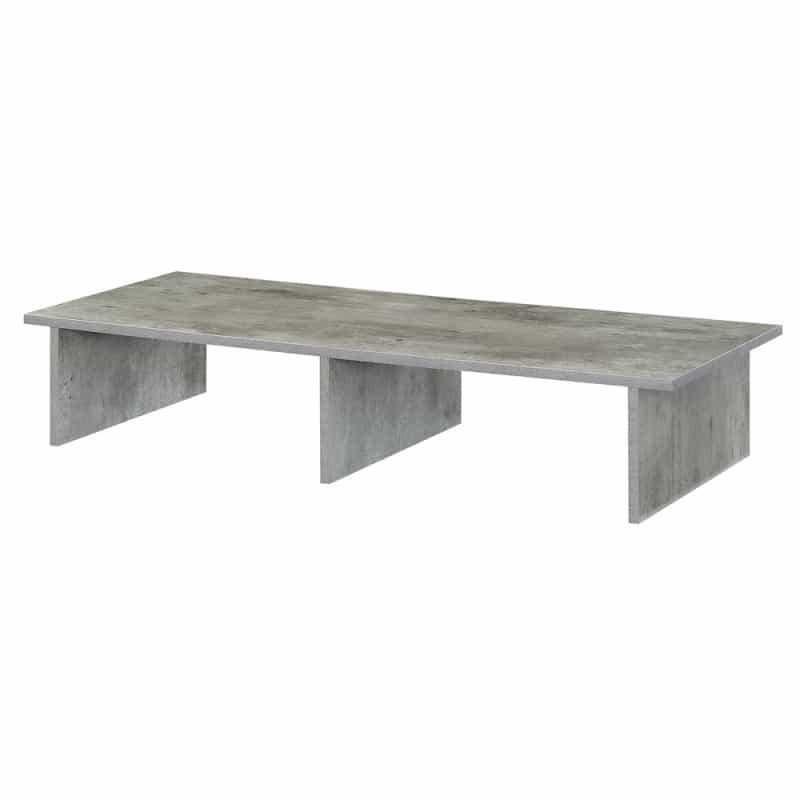Designs2go Tv/Monitor Riser For Tvs Up To 46 Inches Faux Birch
