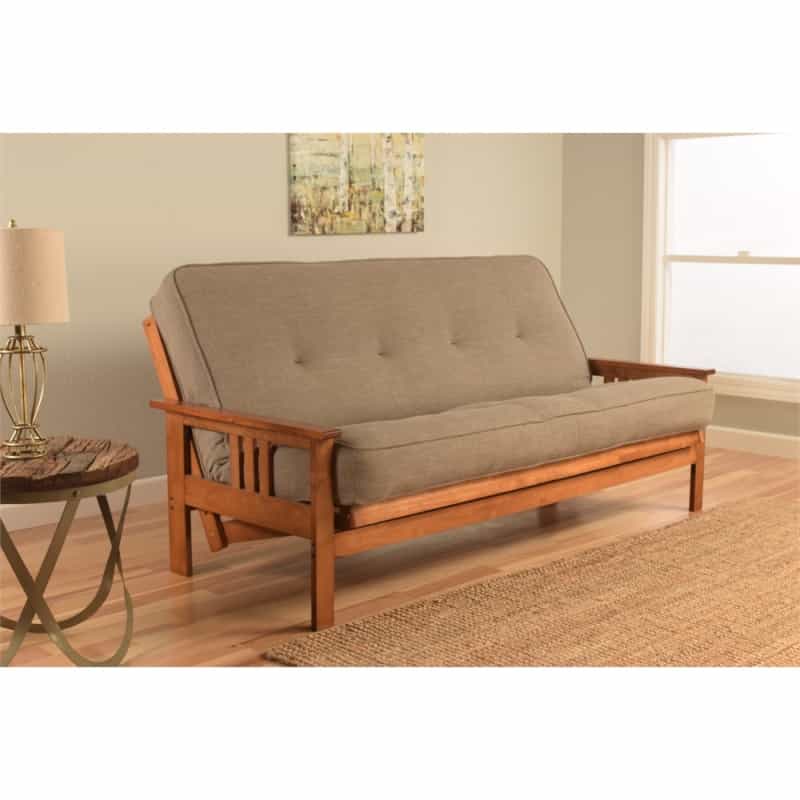 Monterey Frame-Barbados Finish-Linen Stone Mattress