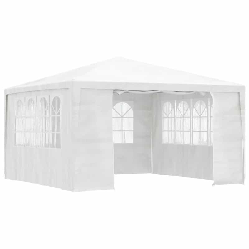 Party Tent White Polyethylene 13.1 X 13.1 Ft