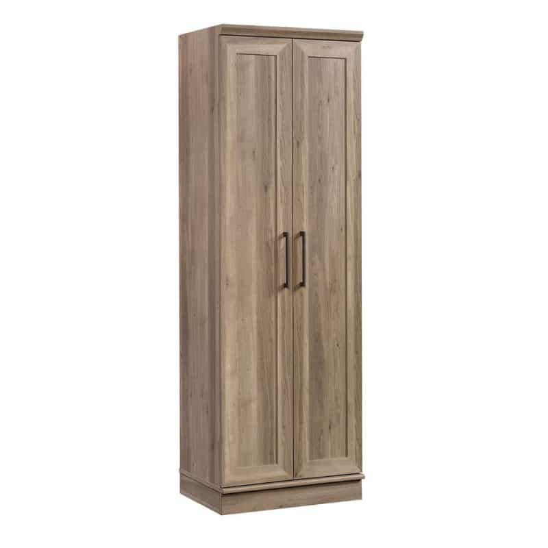Homeplus Storage Cabinet, Salt Oak Finish