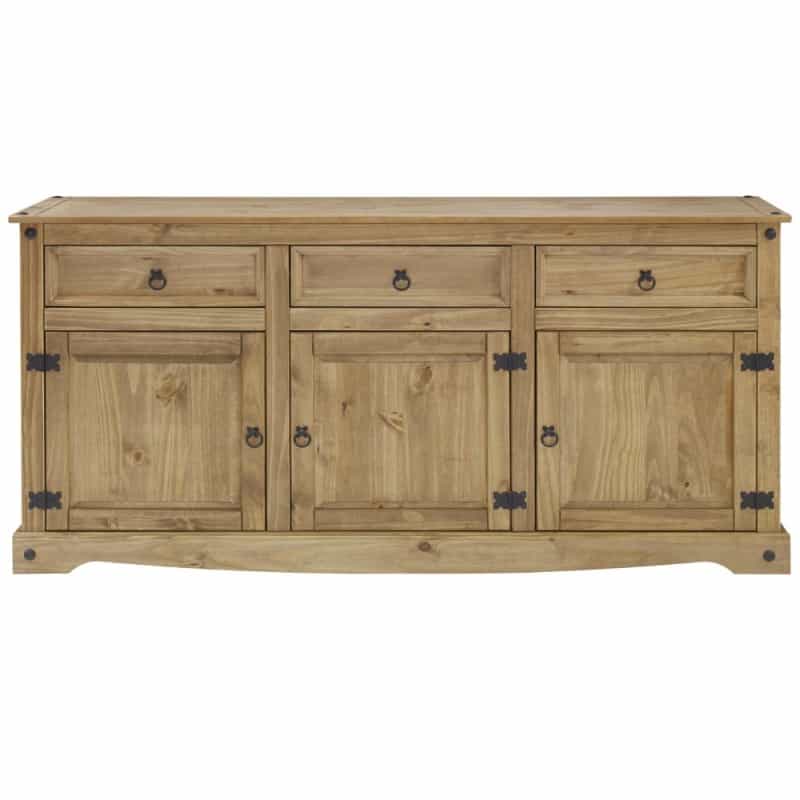 Model Cor917 Cottage Series Wood Buffet Sideboard In Corona Brown