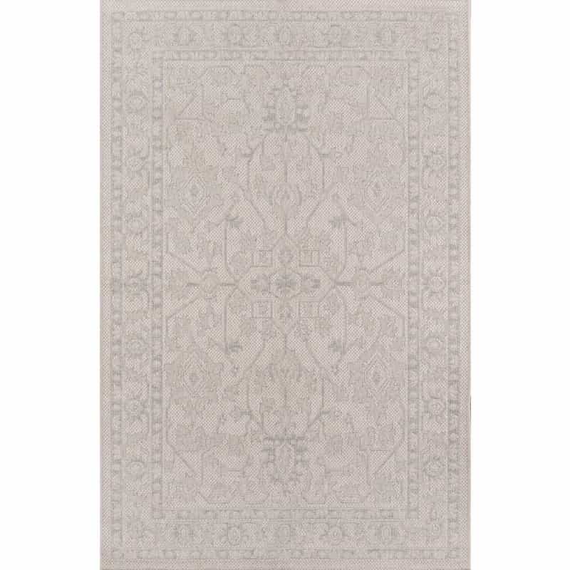 Transitional Runner Area Rug, Grey, 2' X 10' Runner