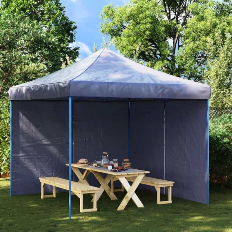 Party Tent Sidewall Blue 100% Pe 118.1 X 76.8 In