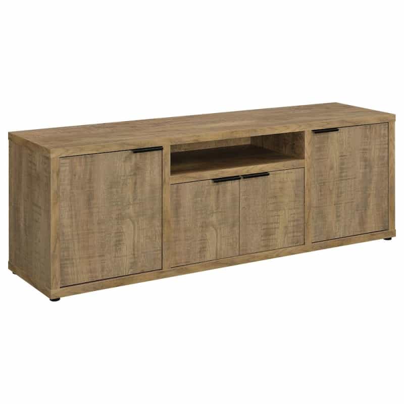 Tabby 4-Door Engineered Wood 60" Tv Stand Mango