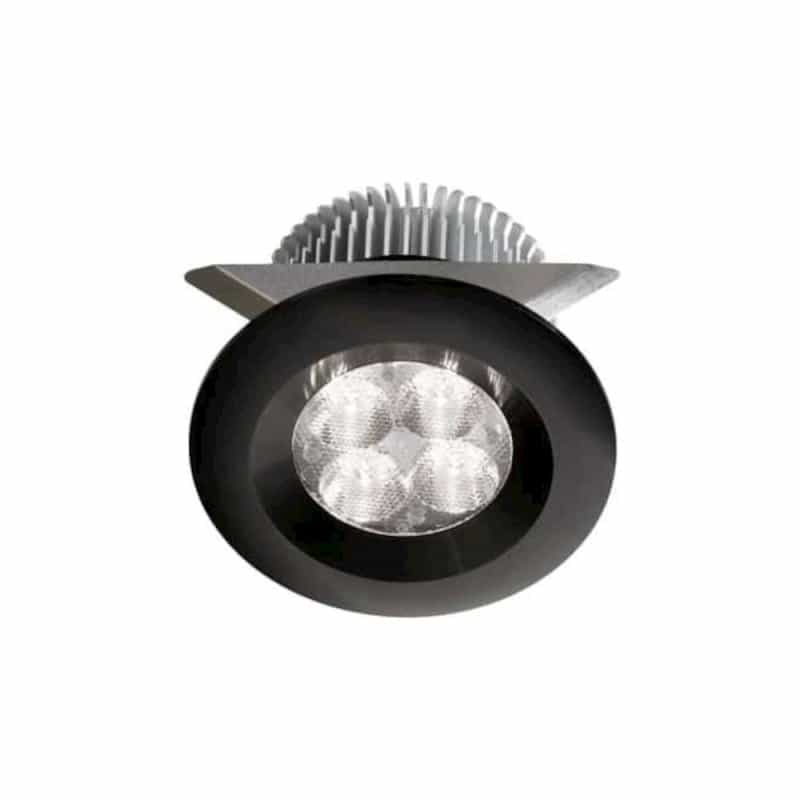 24V Dc,8W Black Led Cabinet Light