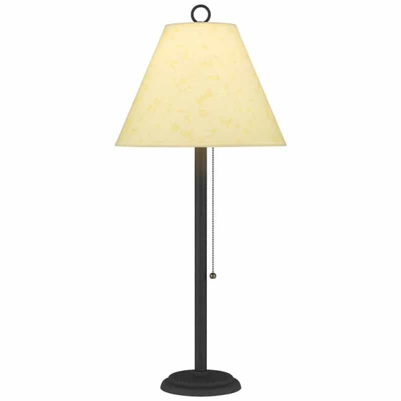 75W Candlestick Table Lamp W/Pull Chain Switch
