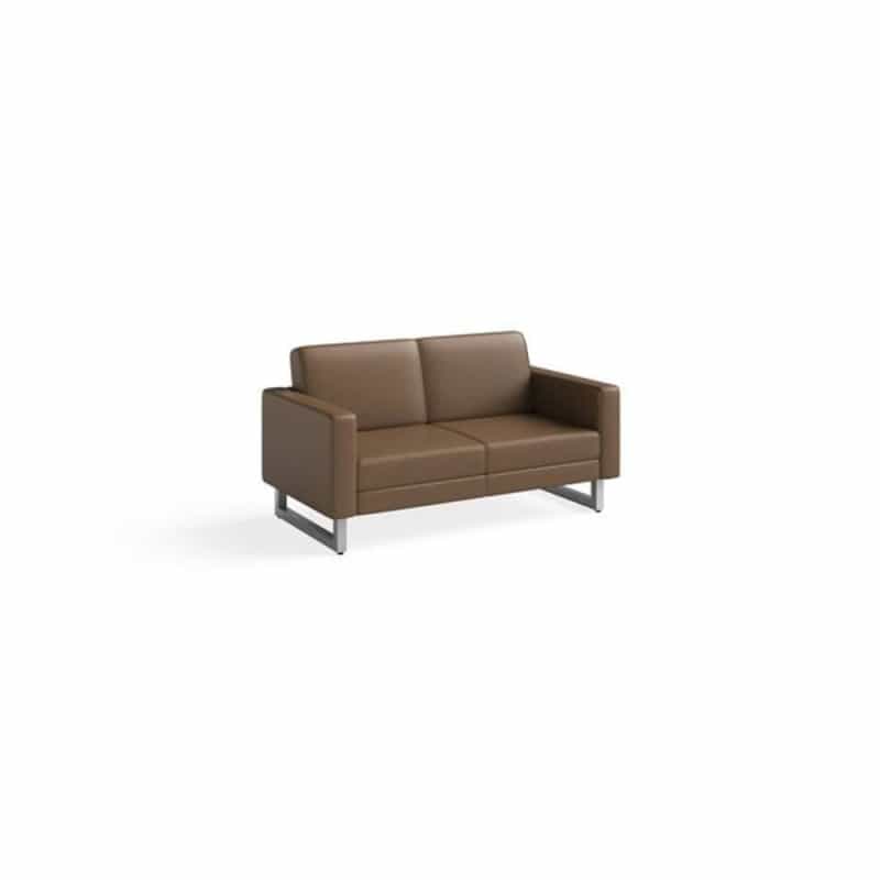Mirella Lounge Settee, Cognac