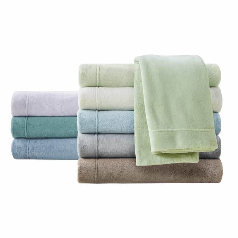 Soloft Plush Micro Plush Sheet Set, Aqua Color