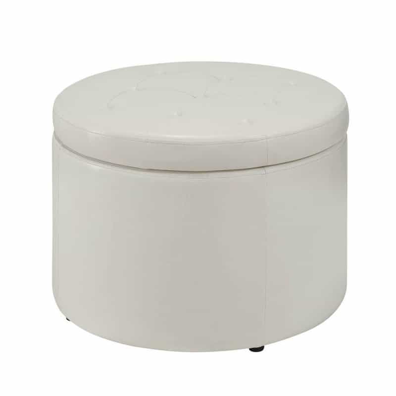 Designs4comfort Round Shoe Ottoman