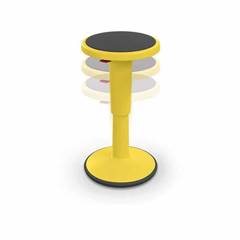 Hierarchy Height Adjustable Grow Stool- Tall Stool (Yellow)