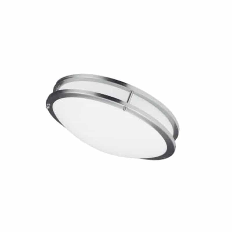 Ceiling Flush 26W 410Mm (16"),Satin Chrome