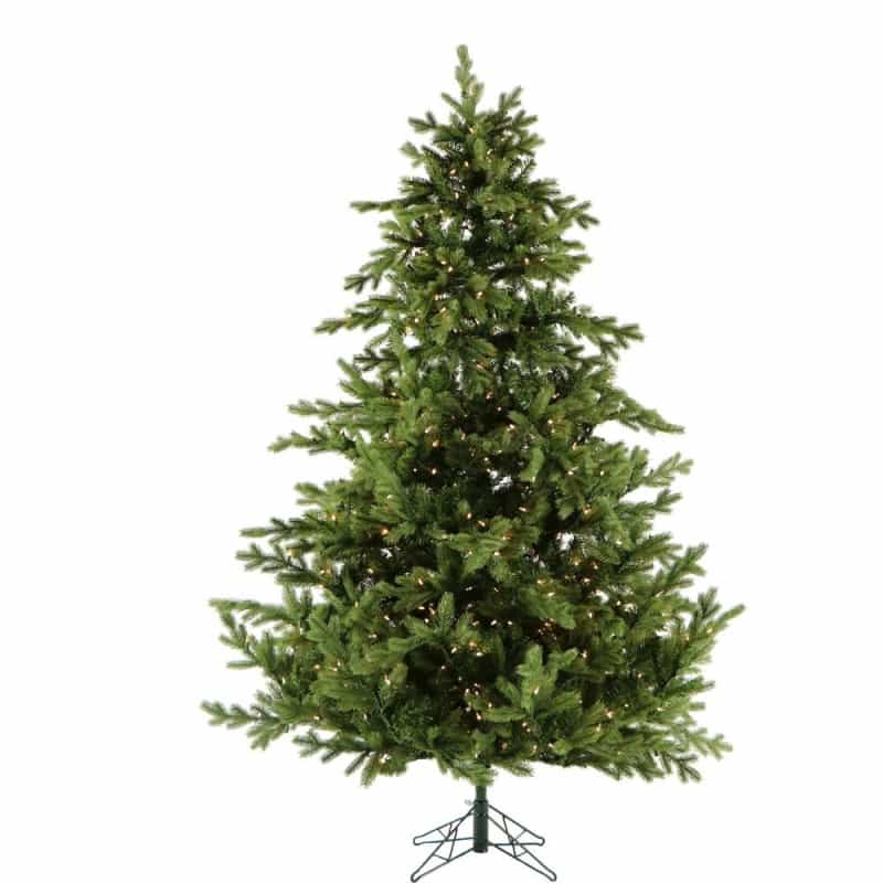 Ct 7.5' Virginia Fir Christmas Tree - Clear Smart Lights, Ez