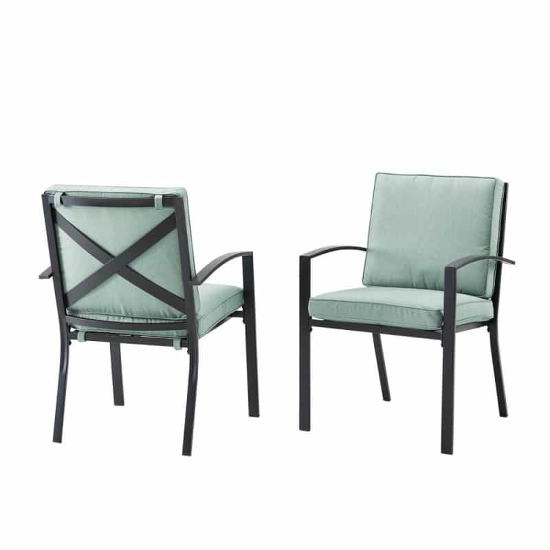Kaplan 2Pc Outdoor Dining Chair Set - 2 Chairs