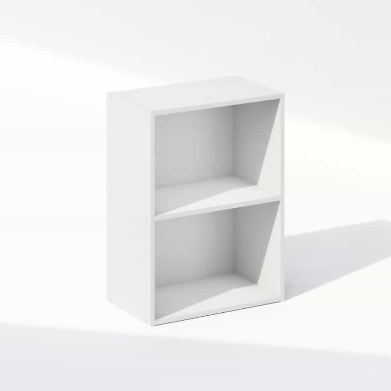 Reed 2-Tier Open Shelf Multipurpose Closet & Clothing Storage, Storage Organizer
