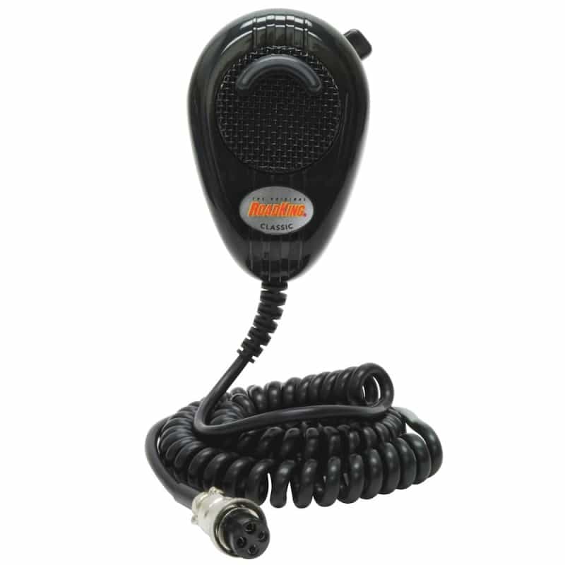 4-Pin Dynamic Noise Canceling Cb Microphone Universal Connector Mic Black