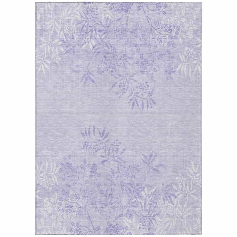 Chantille Acn673 Purple 5' X 7'6" Rug