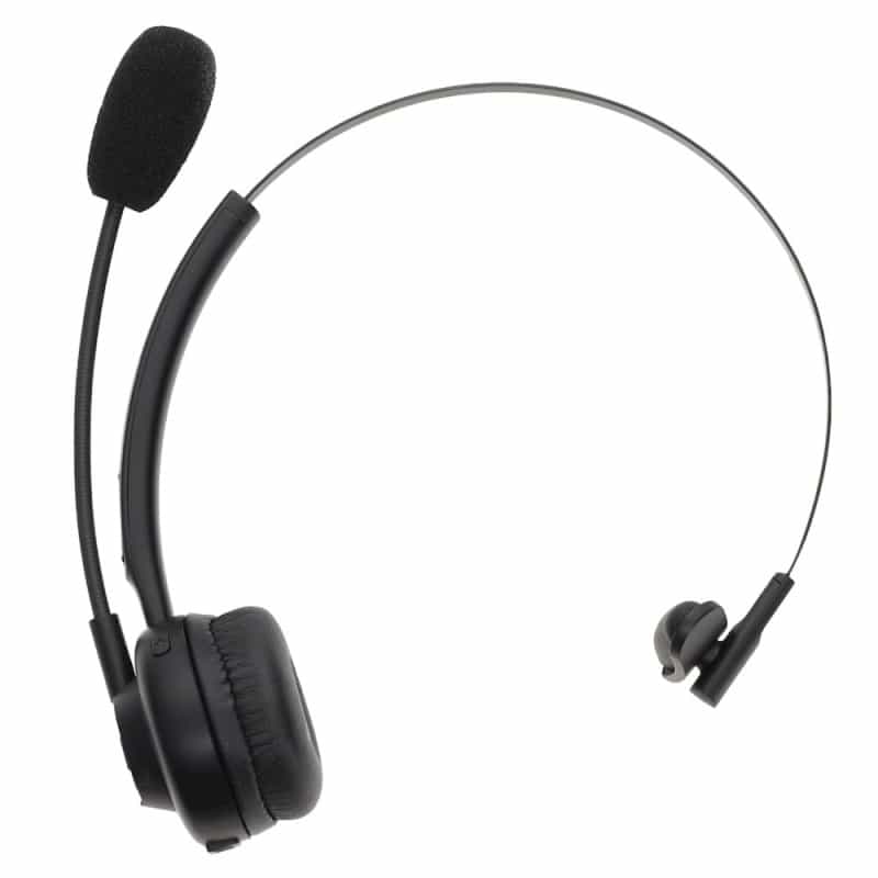 Noise Cancelling Bluetooth(R) Headset Wireless Trucker Hands-Free Set W Mic