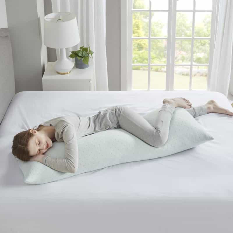 Shredded Memory Foam Pillow With Rayon From Bamboo Blend Cover