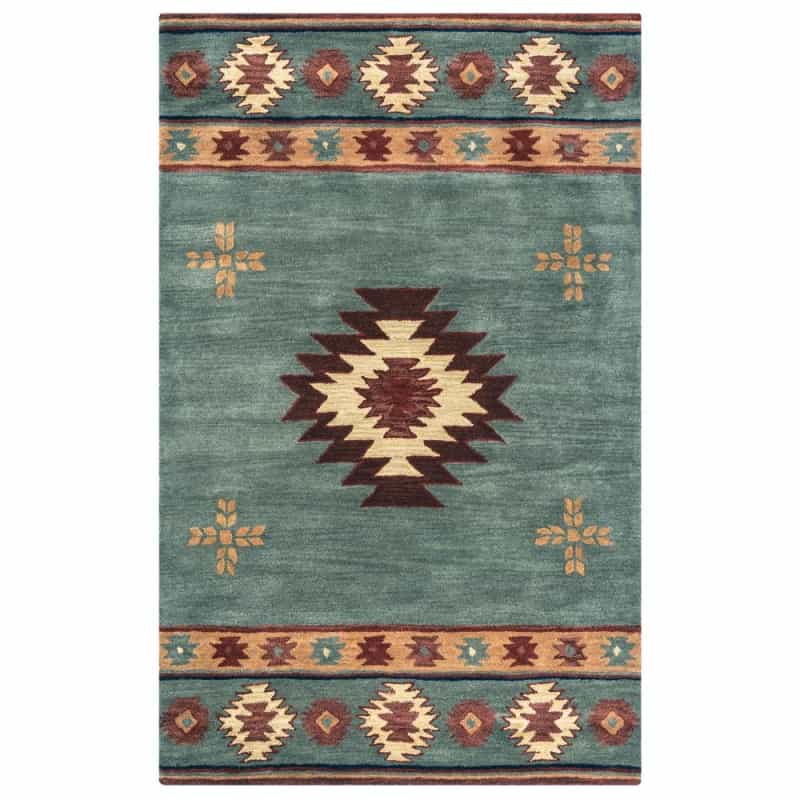 Hand Tufted Cut Pile Wool Rug, 10' X 14'
