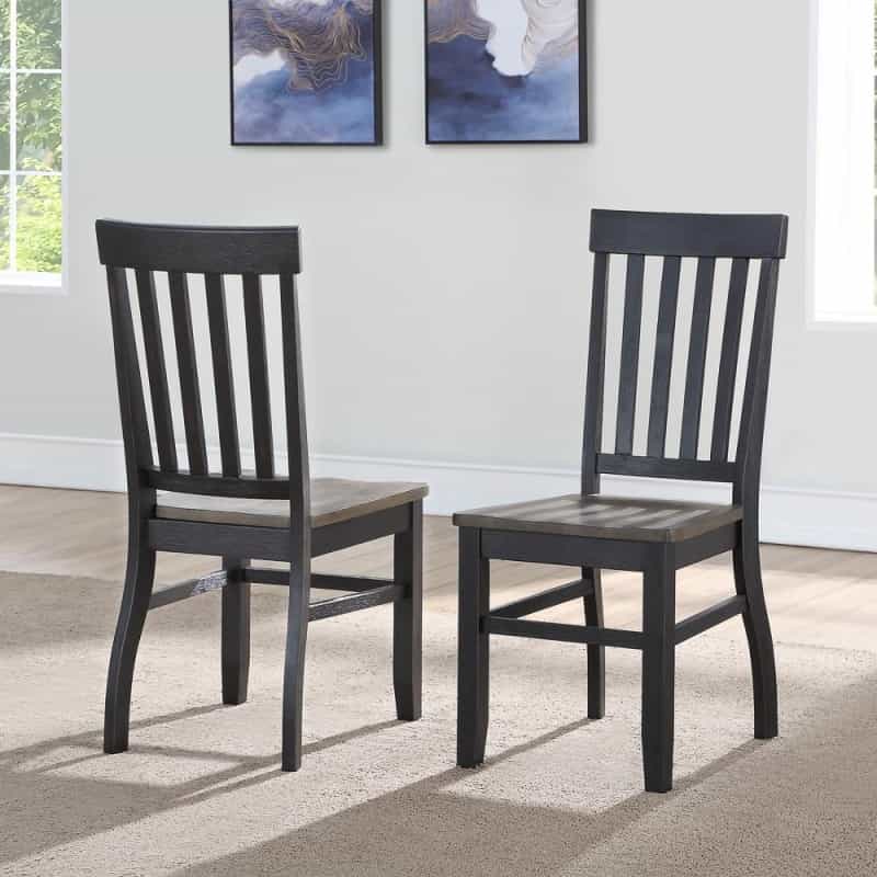 Raven Noir Side Chair