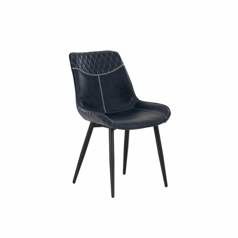 Edler Blue Dining Chairs, Set Of Two