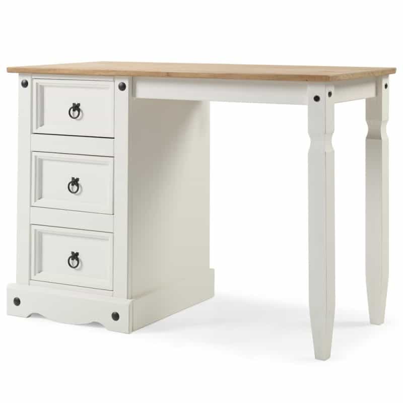 Model Cow518 Cottage Series Wood Vanity/Desk In Corona Snow