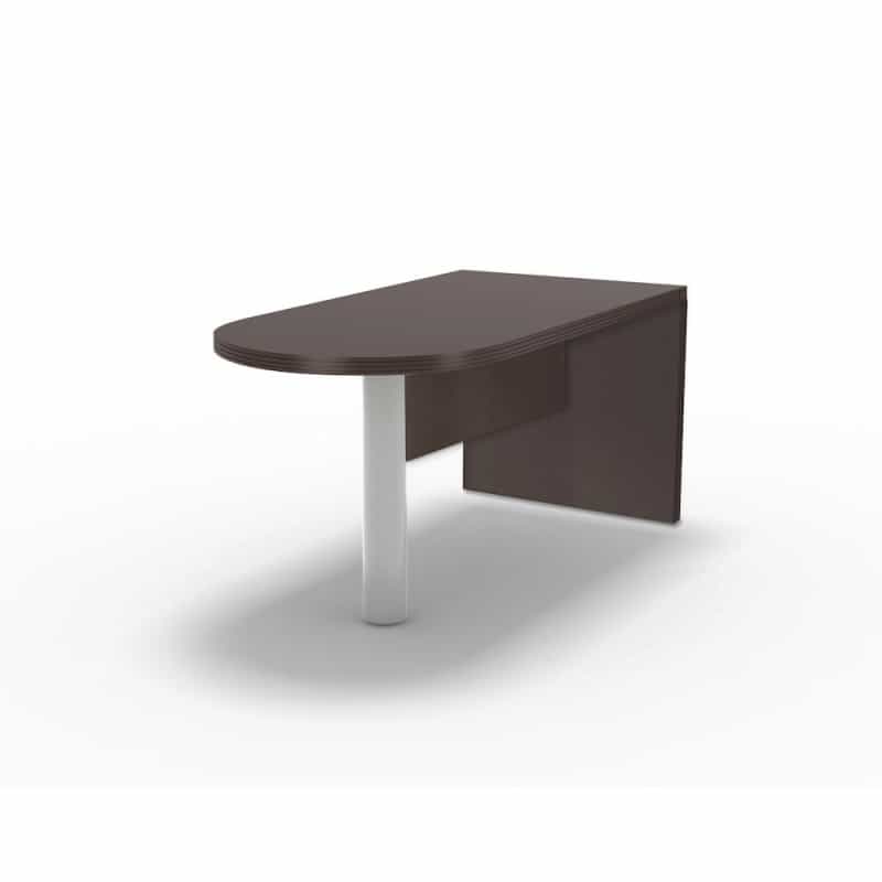 72" Freestanding Peninsula, Mocha