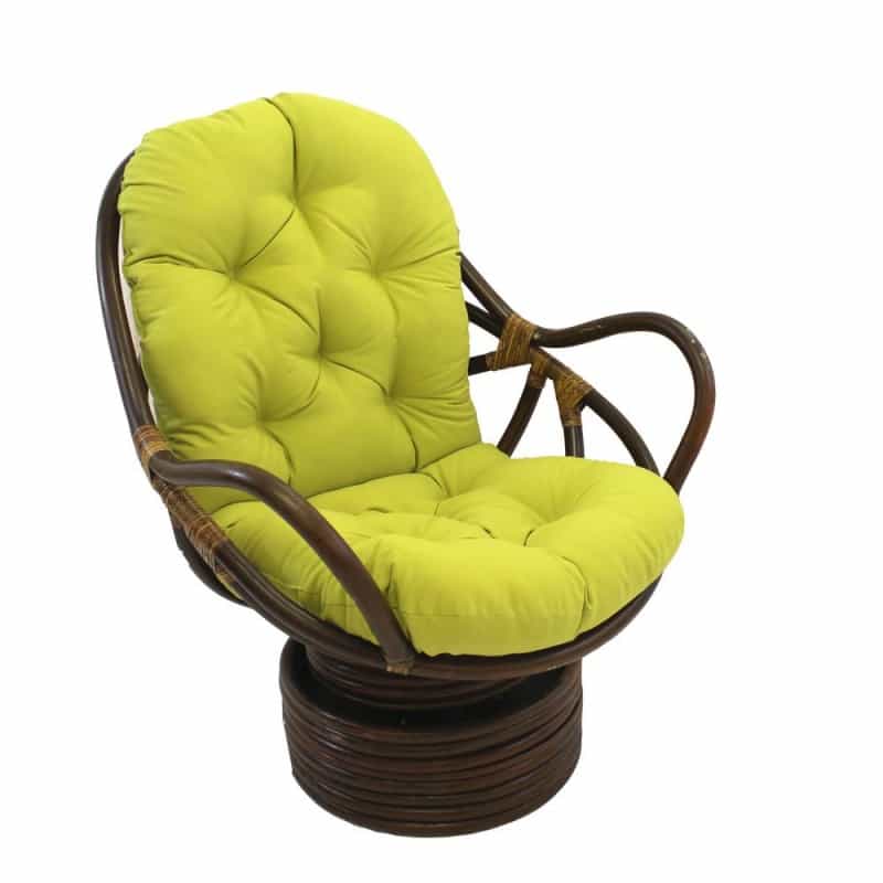 Swivel Rocker With Twill Cushion