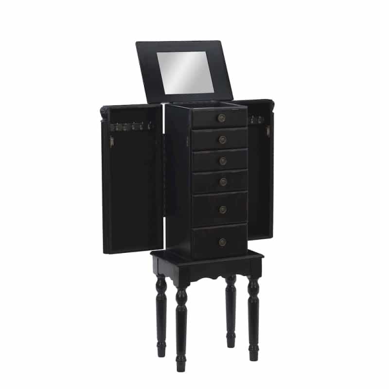 Ebony Jewelry Armoire